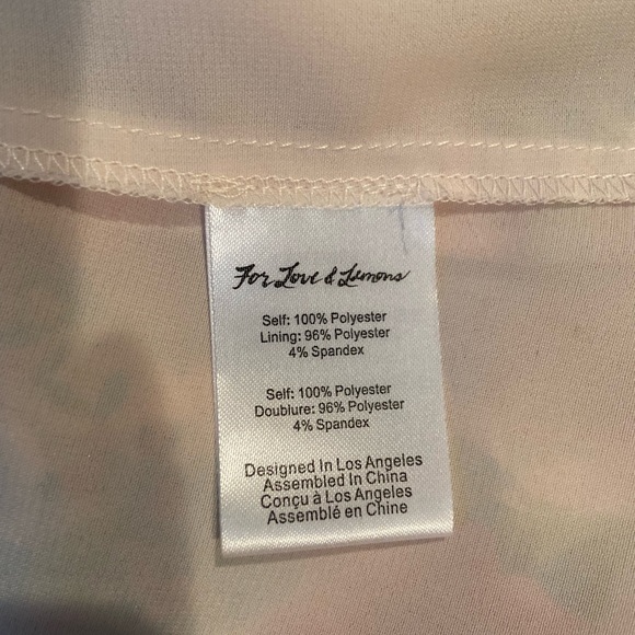 For Love and Lemons Georgina Swing Dress Size Medium - Picture 11 of 16